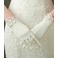 Guanti da sposa Raso Classe in pizzo Decorazione Pieno finger Breve - Pagina 1