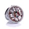 Lussuoso cerchio intarsiato di diamanti pieghevole fumetto piccolo ornamento - Pagina 1