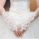 Guanti da sposa Primavera tessuto Romantici Bianco Sottile Ombra - Pagina 1