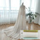 Scialle lungo in chiffon semplice elegante giacca da sposa lunga 2 metri - Pagina 8