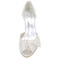 Scarpe da sposa plus size scarpe singole fiocco sandali da festa in raso - Pagina 2