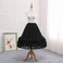 Sottogonna in chiffon sposa nero, crinolina lunga da, cosplay prom dress chiffon underskirt, gonna gonfia, Lolita midi skirt - Pagina 4