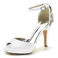 Tacco a spillo Tacco ultra alto Peep Toe Con tacchi alti da sposa con cinturino alla caviglia - Pagina 4
