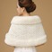 Scialle da sposa Caldo Appropriato Medium Long Bianco Eleganti Bottone - Pagina 3