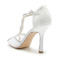 Scarpe da donna con tacco alto con strass Scarpe da banchetto in raso moda Sandali con tacco a spillo - Pagina 5