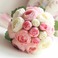 Bouquet di fiori a mano semplice diamante perla atmosferica una matrona d'onore - Pagina 1