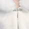 Mantello scialle da sposa mantello caldo imbottito in pelliccia sintetica - Pagina 4