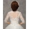 Scialle da sposa moda Applique Ombra Giacca Bianco Pizzo francese - Pagina 3