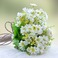 Fiori di tè verde e bianco a mano bouquet spose coreano sposate simulazione - Pagina 2