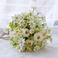 Fiori di tè verde e bianco a mano bouquet spose coreano sposate simulazione - Pagina 1
