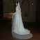 Velo di perle spray argento scintillante da sposa velo da chiesa con trascinamento copricapo da sposa - Pagina 2