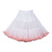 Sottoveste in tulle gonfio con elastico in vita rosa, sottogonna da danza classica principessa Lolita Cosplay, gonna corta tutu arcobaleno nuvola 45 cm - Pagina 5