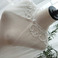 200CM Scialle matrimoniale in tulle con perline scialle scialle da sposa - Pagina 5