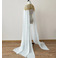 Scialle da sera mantello da sposa in chiffon mantello manica lunga - Pagina 4