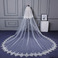 Velo da sposa lungo in pizzo Velo da sposa extra lungo versatile semplice - Pagina 1