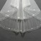 Velo da sposa Lungo Breve moda Con il pettine bordo tornito Multi Strati - Pagina 2