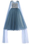 Abito cerimonia bambina Naturale A-Line Tulle Autunno Multi Strati Formale - Pagina 6