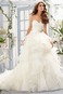 Abito da sposa Romantici Gonna lunga Ball Gown Gioielli di cristallo - Pagina 1