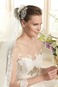Abito da sposa Quanto A-Line Shiena Sheer Primavera alta vita/cintola - Pagina 3