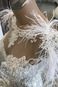 Abito da sposa unbacked Lace Coperta Tromba decorato abbondante bordo tornito - Pagina 3