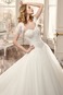 Abito da sposa Queen Anne Tulle Maniche Corte Ball Gown Gilet Lungo - Pagina 3