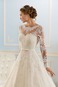 Abito da sposa Petit Bateau Ball Gown Chiesa Pizzo Maniche Lunghe - Pagina 2