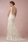 Abito da sposa Sirena All Aperto Shiena Sheer Naturale Pizzo Lungo - Pagina 2