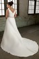 Abito da sposa All Aperto XL A-Line Bianco Cinghia in rilievo Mezza Coperta - Pagina 2