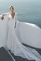 Abito da sposa Pizzo sirena Maniche a 3/4 in pizzo Schiena Nuda Quanto - Pagina 1