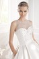 Abito da sposa Naturale Ball Gown indietro trasparente decorato Raso - Pagina 3