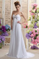 Abito da sposa Chiffon Tipo standard Cintura di perline Increspato - Pagina 2