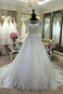 Abito da sposa Chiesa Shiena Sheer Raso Quanto Maniche a 3/4 A-Line - Pagina 1