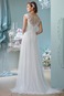 Abito da sposa decorato completo Tulle Lungo A-Line Cappellini - Pagina 2