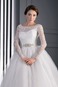 Abito da sposa Illusione maniche Formale Maniche Lunghe Gonna lunga - Pagina 3