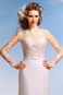 Abito da sposa Sexy Maniche Lunghe Naturale Sirena Allacciato Piccola t - Pagina 3