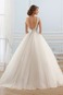 Abito da sposa Maniche Corte Cappellini all'aperto V-Scollo A-Line - Pagina 3