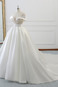 Abito da sposa All Aperto Formale A-Line Lungo Pizzo Overlay Cappellini - Pagina 2