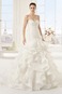 Abito da sposa Primavera Vintage Lungo Schiena Nuda Sirena Organza - Pagina 1