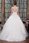 Abito da sposa Ball Gown Perline Lungo Spaghetti spalline Cerniera - Pagina 2