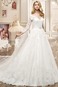 Abito da sposa Applique Mezza Coperta Ball Gown Maniche Lunghe Primavera - Pagina 3