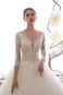 Abito da sposa Naturale Pizzo Overlay Pizzo francese Quanto a linea - Pagina 6