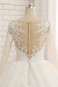 Abito da sposa Shiena Sheer Lace Coperta A-Line Quanto completo Corpo a pera - Pagina 5