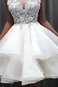 Abito da sposa Naturale Profondo scollo a v Applique Non Specificato - Pagina 4