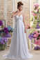 Abito da sposa Chiffon Tipo standard Cintura di perline Increspato - Pagina 1