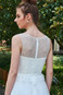 Abito da sposa Pizzo A-Line Naturale Cerniera Pick-Ups Bateau - Pagina 5