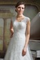 Abito da sposa Naturale V-Scollo Formale Primavera Cappellini Applique - Pagina 3