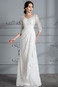 Abito da sposa Pizzo Tipo standard A-Line T-Shirt Scollo a v V Pizzo Overlay - Pagina 3