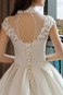 Abito da sposa Corpo a pera Bendaggio Pizzo Lupetto a linea in pizzo - Pagina 3