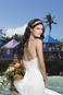 Abito da sposa Pizzo collo Sweetheart Applique unbacked Spiaggia Lungo - Pagina 4