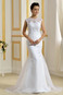 Abito da sposa Primavera Bassa Pizzo Overlay all'aperto decorato Super Satin - Pagina 1